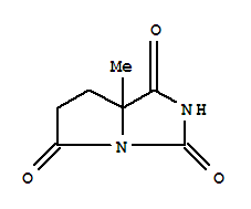 1H-Pyrrolo[1,2-c]imidazole-1,3,5(2H,6H)-trione,dihydro-7a-methyl-
