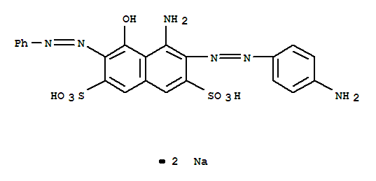 disodium,(6E)-4-amino-3-[(4-aminophenyl)diazenyl]-5-oxo-6-(phenylhydrazinylidene)naphthalene-2,7-disulfonate