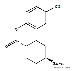 Cyclohexanecarboxylic acid, 4-butyl-, 4-cyanophenyl ester, trans-