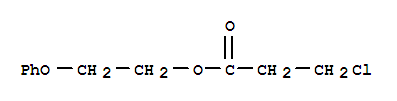 Propanoic acid,3-chloro-, 2-phenoxyethyl ester cas  6282-11-7