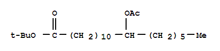 Octadecanoic acid,12-(acetyloxy)-, 1,1-dimethylethyl ester cas  6284-44-2
