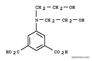 Molecular Structure of 6303-94-2 (5-(bis(2-hydroxyethyl)amino)benzene-1,3-dicarboxylic acid)