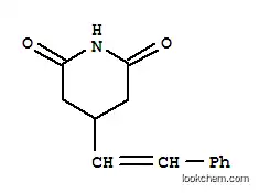 4-(2-Phenylethenyl)piperidine-2,6-dione