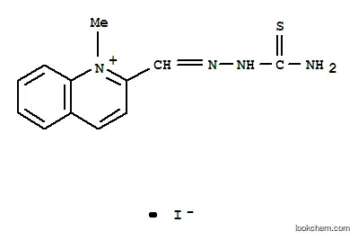 Molecular Structure of 63618-13-3 ((2E)-2-[(1-methyl-1,2-dihydroquinolin-2-yl)methylidene]hydrazinecarbothioamide)