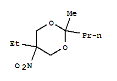 1,3-Dioxane,5-ethyl-2-methyl-5-nitro-2-propyl- cas  6413-77-0