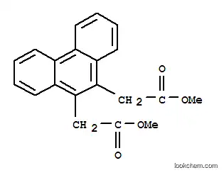 Molecular Structure of 65509-51-5 (9,10-Phenanthrenediaceticacid, 9,10-dimethyl ester)