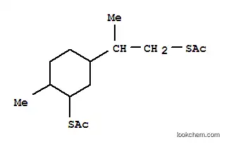Molecular Structure of 6638-30-8 (S-{2-[3-(acetylsulfanyl)-4-methylcyclohexyl]propyl} ethanethioate)