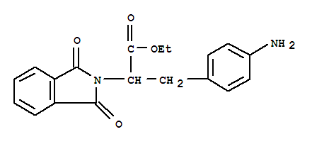 2H-Isoindole-2-aceticacid, a-[(4-aminophenyl)methyl]-1,3-dihydro-1,3-dioxo-,ethyl ester cas  6957-96-6
