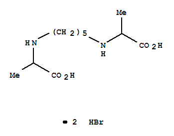 Alanine,N,N'-pentamethylenedi-, dihydrobromide, DL- (8CI) cas  6964-44-9