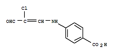 Benzoic acid,4-[(2-chloro-3-oxo-1-propen-1-yl)amino]- cas  6965-96-4