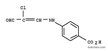 Molecular Structure of 6965-96-4 (4-{[(1E)-2-chloro-3-oxoprop-1-en-1-yl]amino}benzoic acid)