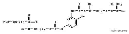 Molecular Structure of 70900-34-4 (2-[[[[5-[[[4-[[(heptadecafluorooctyl)sulphonyl]methylamino]butoxy]carbonyl]amino]-2-methylphenyl]amino]carbonyl]oxy]propyl methacrylate)