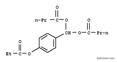 [4-(propanoyloxy)phenyl]methanediyl dibutanoate