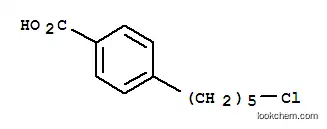 Molecular Structure of 7377-05-1 (4-(5-chloropentyl)benzoic acid)
