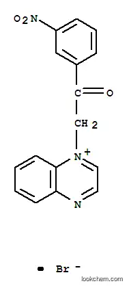 Molecular Structure of 7400-64-8 (1-[2-(3-nitrophenyl)-2-oxoethyl]quinoxalin-1-ium)