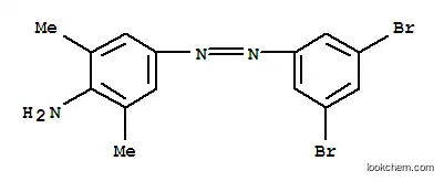 Molecular Structure of 7403-07-8 (4-[(E)-(3,5-dibromophenyl)diazenyl]-2,6-dimethylaniline)