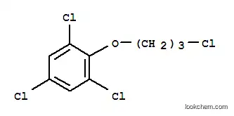 Molecular Structure of 7462-29-5 (1,3,5-trichloro-2-(3-chloropropoxy)benzene)