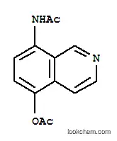 Molecular Structure of 7467-74-5 (8-(acetylamino)isoquinolin-5-yl acetate)
