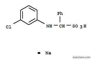 Molecular Structure of 76127-14-5 ([(3-chlorophenyl)amino](phenyl)methanesulfonic acid)