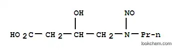 Molecular Structure of 77382-80-0 (3-hydroxy-4-[nitroso(propyl)amino]butanoic acid)