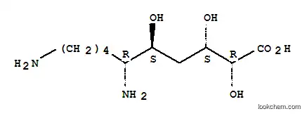 Molecular Structure of 78330-62-8 (D-gluco-Deconic acid,6,10-diamino-4,6,7,8,9,10-hexadeoxy-)