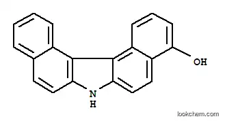 Molecular Structure of 78448-09-6 (7H-Dibenzo[c,g]carbazol-4-ol)