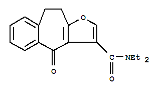 N,N-diethyl-10-oxo-4,5-dihydrobenzo[1,2]cyclohepta[3,4-c]furan-1-carboxamide