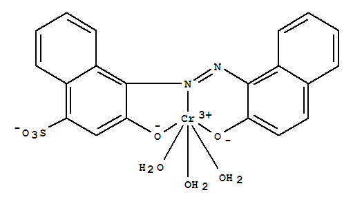 Chromium,triaqua[3-(hydroxy-kO)-4-[2-[2-(hydroxy-kO)-1-naphthalenyl]diazenyl-kN1]-1-naphthalenesulfonato(3-)]-