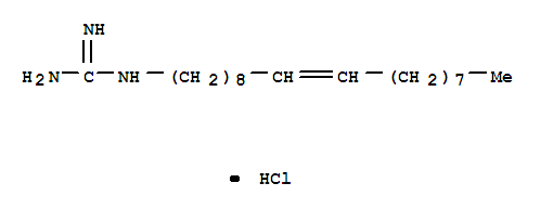 Guanidine,N-9-octadecen-1-yl-, hydrochloride (1:1)