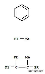 Molecular Structure of 84540-53-4 ((2-methyl-1-phenyl-1-butenyl)toluene)