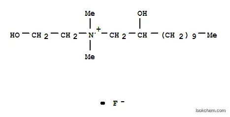 dodecyl-2-hydroxy(2-hydroxyethyl)dimethylammonium fluoride