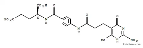 Molecular Structure of 87-36-5 (N-(4-{[3-(2-amino-6-methyl-4-oxo-1,4-dihydropyrimidin-5-yl)propanoyl]amino}benzoyl)glutamic acid)