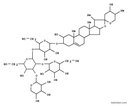 b-D-Galactopyranoside, (2a,3b,24S,25S)-2,24-dihydroxyspirost-5-en-3-yl O-b-D-glucopyranosyl-(1®2)-O-[b-D-xylopyranosyl-(1®3)]-O-b-D-glucopyranosyl-(1®4)- (9CI)