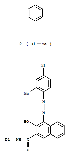 4-[(4-CHLORO-2-METHYLPHENYL)AZO]-N-(DIMETHYLPHENYL)-3-HYDROXYNAPHTHALENE-2-CARBOXAMIDECAS