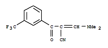 Benzenepropanenitrile, a-[(dimethylamino)methylene]-b-oxo-3-(trifluoromethyl)-