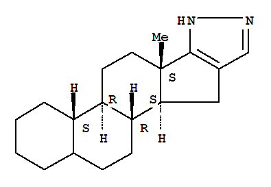 Molecular Structure of 100167-18-8 (2'H-Estr-16-eno[17,16-c]pyrazole(9CI))