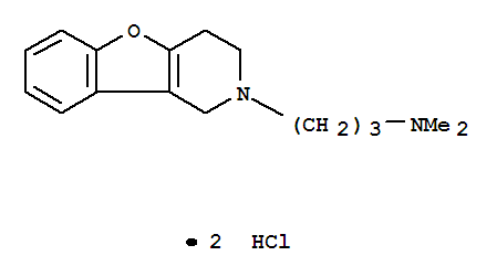 3-(3,4-dihydro-1H-[1]benzofuro[3,2-c]pyridin-2-yl)-N,N-dimethylpropan-1-amine,dihydrochloride