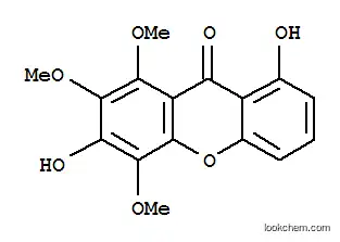 9H-Xanthen-9-one, 3,8-dihydroxy-1,2,4-trimethoxy-