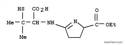 Molecular Structure of 113561-32-3 (N-[2-(ethoxycarbonyl)-3,4-dihydro-2H-pyrrol-5-yl]-3-sulfanylvaline)