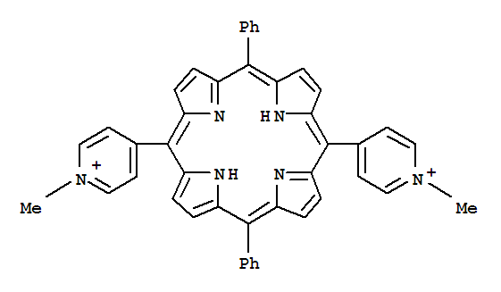 Pyridinium,4,4'-(10,20-diphenyl-21H,23H-porphine-5,15-diyl)bis[1-methyl-