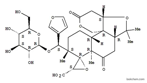Molecular Structure of 123564-61-4 (LIMONIN17-BETA-D-GLUCOPYRANOSIDE)