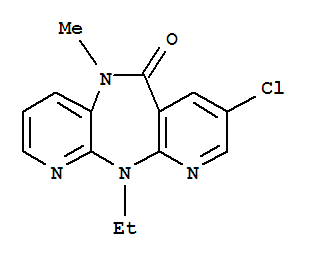 6H-Dipyrido[3,2-b:2',3'-e][1,4]diazepin-6-one,8-chloro-11-ethyl-5,11-dihydro-5-methyl-