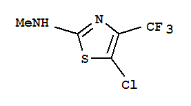 2-Thiazolamine,5-chloro-N-methyl-4-(trifluoromethyl)-