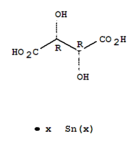 Butanedioic acid,2,3-dihydroxy- (2R,3R)-, tin salt (1: )