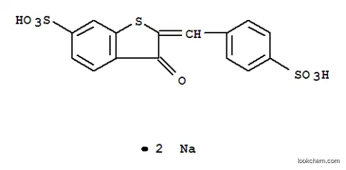 Molecular Structure of 152007-83-5 (disodium 3-oxo-2-[(4-sulfonatophenyl)methylene]benzothiophene-6-sulfonate)