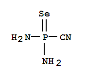Molecular Structure of 153549-11-2 (Phosphorocyanidoselenoicdiamide (9CI))