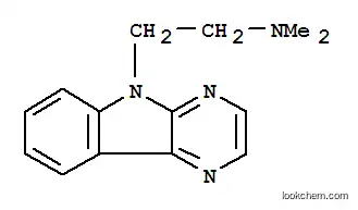 Molecular Structure of 156810-63-8 (5H-Pyrazino[2,3-b]indole-5-ethanamine,N,N-dimethyl-)