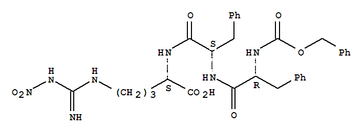 L-Ornithine,N-[(phenylmethoxy)carbonyl]-D-phenylalanyl-L-phenylalanyl-N5-[imino(nitroamino)methyl]-(9CI)