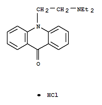 9(10H)-Acridinone,10-[2-(diethylamino)ethyl]-, hydrochloride (1:1) cas  16809-41-9