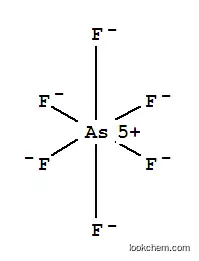 Molecular Structure of 16973-45-8 (arsenic(+5) cation hexafluoride)